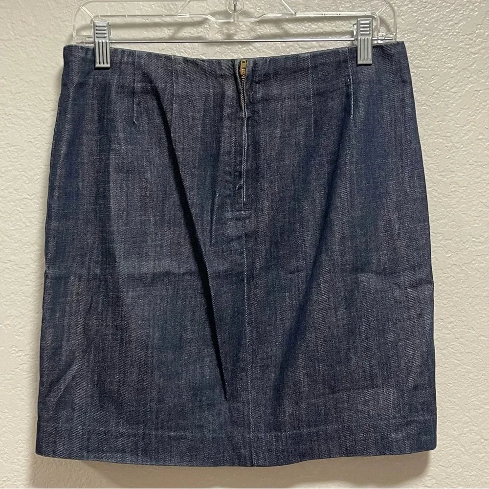 J.Crew Dark Denim miniskirt SMALL